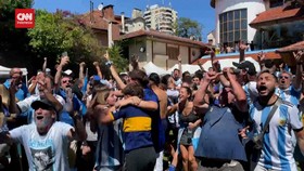 VIDEO: Pesta Rakyat Argentina Usai Juara Piala Dunia 2022