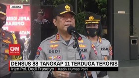 VIDEO: Densus 88 Tangkap 11 Terduga Teroris