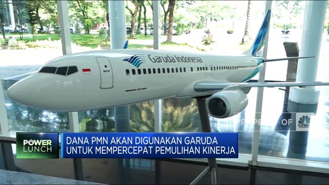 Akhirnya, Garuda Resmi Terima PMN Rp 7,5 Triliun