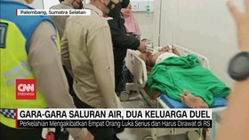 VIDEO: Gara-gara Saluran Air, Dua Keluarga Duel