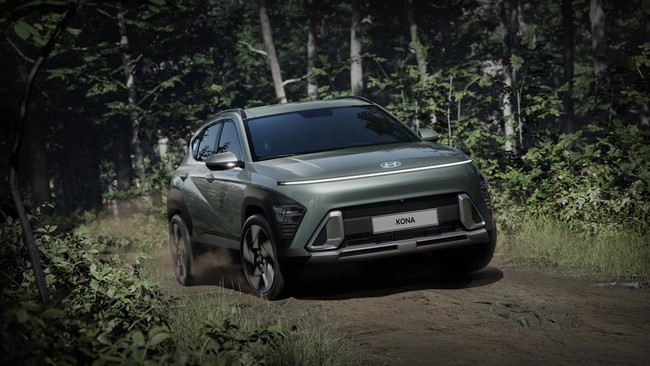 Hyundai Kona generasi terbaru tersedia berbagai varian mulai dari mesin bakar, hybrid dan listrik murni berbasis baterai.
