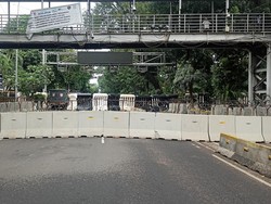 100 Polisi Disiagakan Jaga Demo Mahasiswa di Patung Kuda