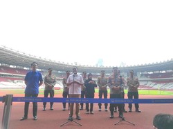 Kapolri dan Menpora Tinjau GBK Cek Persiapan Piala Dunia U-20 dan AFF 2022