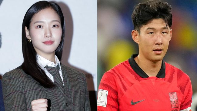 BH Entertainment selaku agensi membantah rumor Kim Go-eun dan pesepak bola Son Heung-min pacaran.
