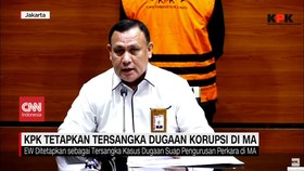 VIDEO: KPK Tetapkan Tersangka Dugaan Korupsi di MA