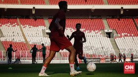 FOTO: Mengintip Latihan Timnas Indonesia Jelang Lawan Kamboja di GBK