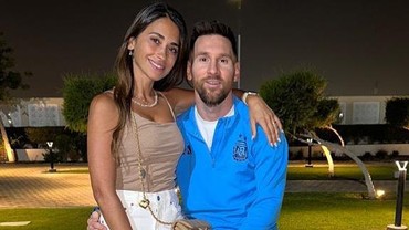 Sempat Selingkuh, 8 Potret Lionel Messi & Istri Jadi Ikon Pasangan Setia