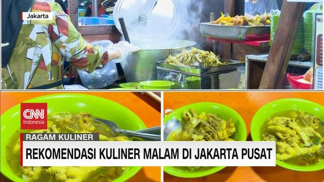 VIDEO: Rekomendasi Kuliner Malam Di Jakarta Pusat