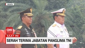 VIDEO: Sertijab Panglima TNI dari Andika Prakasa ke Yudo Margono