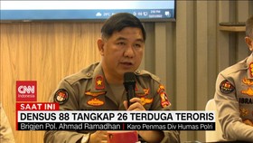 VIDEO: Densus 88 Tangkap 26 Terduga Teroris