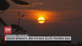 VIDEO: Diisukan Berbahaya, Brin Nyatakan Solstis Fenomena Biasa