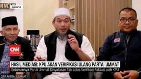 VIDEO: Hasil Mediasi: KPU Akan Verifikasi Ulang Partai Ummat