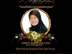 Ibunda Nike Ardilla Meninggal di Ciamis