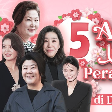 Infografis: 5 Artis Langganan Perankan Ibu di Drama Korea