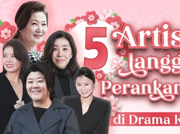 Infografis: 5 Artis Langganan Perankan Ibu di Drama Korea