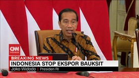 VIDEO: Jokowi Resmi Larang Ekspor Bijih Bauksit Mulai Juni 2023