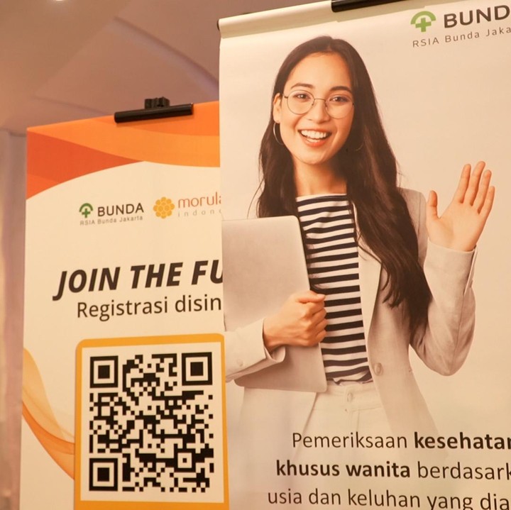 <p>Selain itu terdapat booth yang juga menghadirkan fasilitas berfoto seru untuk para Bunda. (Foto: HaiBunda)</p>