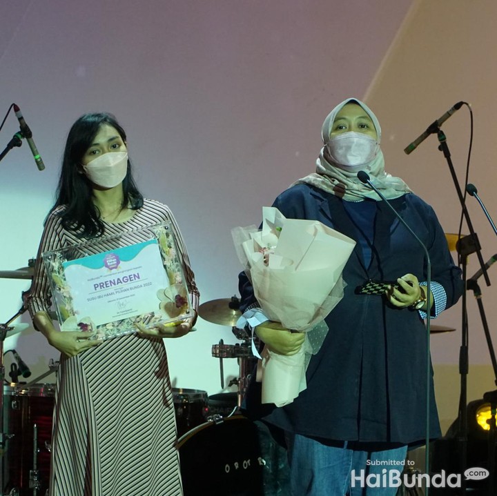 <p>Selanjutnya, pemenang kategori Susu Ibu Hamil Pilihan Bunda di Pilihan Bunda Awards 2022, yakni Prenagen. (Foto: Tim HaiBunda)</p>