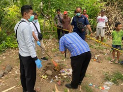 Dibongkar ODGJ, Orok di Balai Banjar Pauman Karangasem Kembali Dikubur