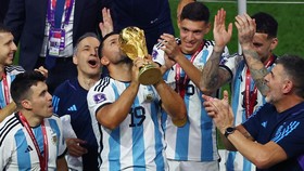 Misteri Aguero Ikut Rayakan Argentina Juara Piala Dunia 2022