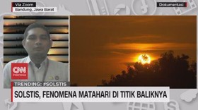 VIDEO: Solstis, Fenomena Matahari di Titik Baliknya