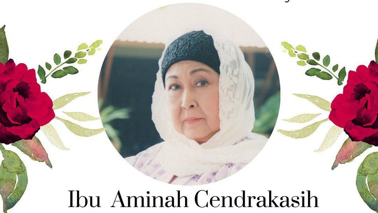 Aminah Cendrakasih Aminah Cendrakasih meninggal dunia, Rabu (21/12/2022).