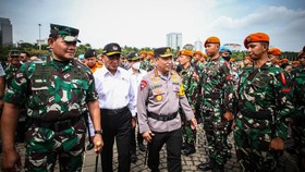 FOTO: Apel Operasi Lilin Pengamanan Natal dan Tahun Baru