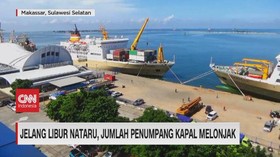 VIDOE: Jelang Libur Nataru, Jumlah Penumpang Kapal Melonjak