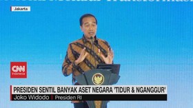 VIDEO: Presiden Sentil Banyak Aset Negara 'Tidur & Nganggur'