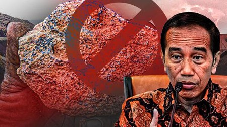 Jokowi Larang Ekspor Bauksit
