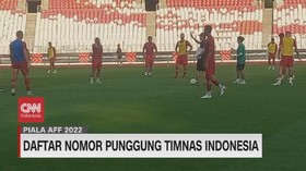 VIDEO: Daftar Nomor Punggung Timnas Indonesia