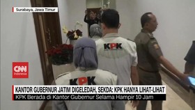 VIDEO: Kantor Gubernur Jatim Digeledah, Sekda: KPK Hanya Lihat Lihat