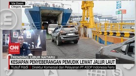 VIDEO: Kesiapan Penyebrangan Pemudik Lewat Jalur Laut