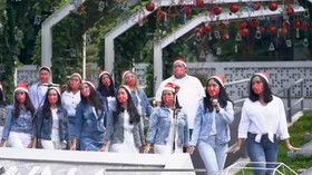 Apartemen Taman Rasuna Gelar Christmas Carol saat Perayaan Natal 2022