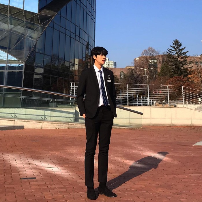 Moon Sang Min, aktor pendatang baru yang populer berkat perannya dalam