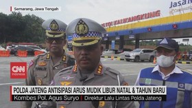 VIDEO: Polda Jateng Antisipasi Arus Mudik Libur Natal & Tahun Baru