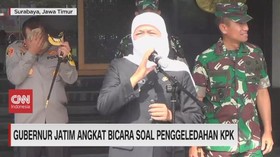VIDEO: Gubernur Jatim Angkat Bicara Soal Penggeledahan KPK