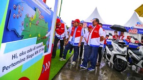 Dirut Pertamina Patra Niaga Cek Layanan BBM Trans-Jawa Jelang Nataru