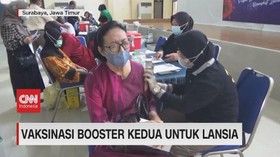 VIDEO: Vaksinasi Booster Kedua Untuk Lansia