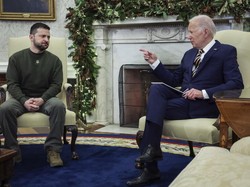 Bertemu Zelensky, Biden Umumkan Bantuan Rp 28 T Termasuk Rudal Patriot