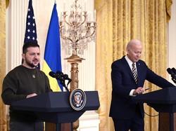 Zelensky Kunjungi Gedung Putih, Biden Tegaskan Dukungan Kuat AS