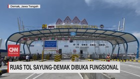VIDEO: Ruas Tol Sayung-Demak Dibuka Fungsional
