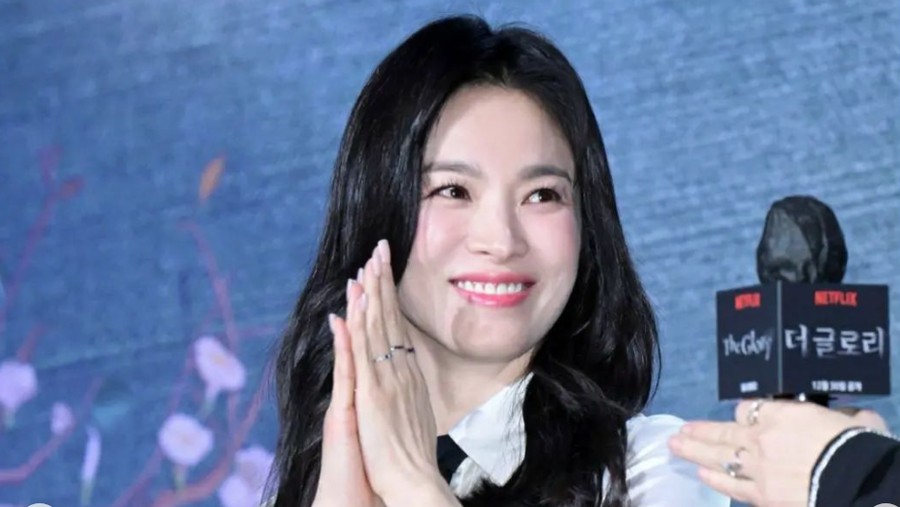 Song Hye Kyo di konferensi pers drama Korea The Glory