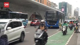 VIDEO: Gelar Car Free Night, Sudirman-Thamrin Ditutup