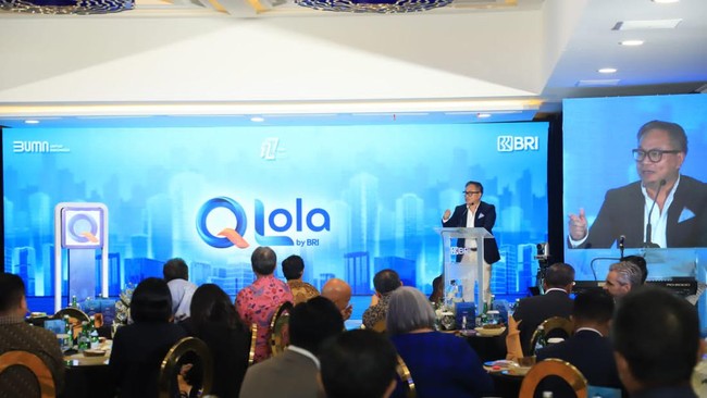 BRI meluncurkan Qlola by BRI, platform solusi terintegrasi yang bisa mendorong pertumbuhan baru bagi perekonomian Indonesia.