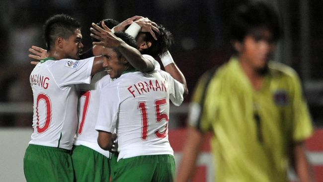 Momen Indonesia Tekuk Kamboja 4-0 di Piala AFF