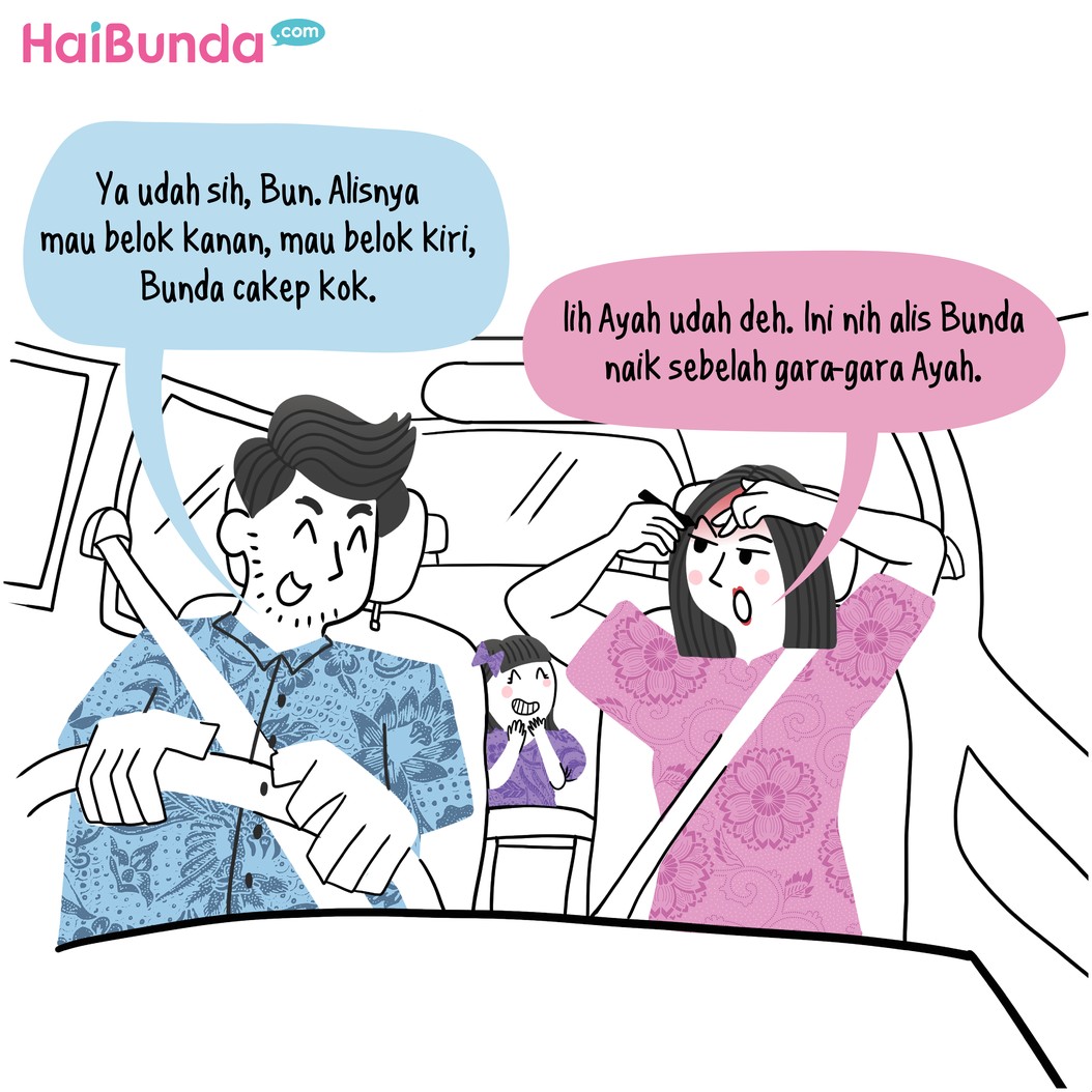 komik alis salah belok