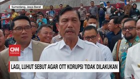 VIDEO: Lagi, Luhut Sebut Agar OTT Korupsi Tidak Dilakukan