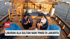 VIDEO: Liburan Ala Sultan Naik Pinisi di Jakarta