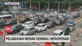 VIDEO: Pelabuhan Merak Kembali Beroperasi